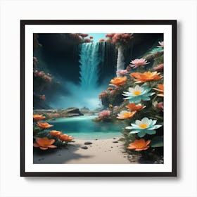 Waterfall Art Print