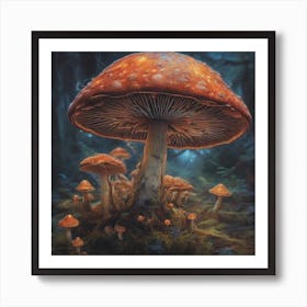 Mushroom of Hallucination Art Print