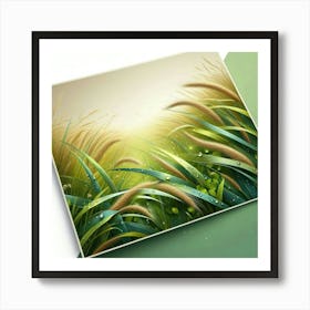 Grassy Field Art Print