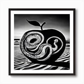 Apple And Snake Art Print