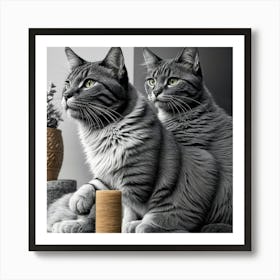 Cats Photographer's Day Art Print