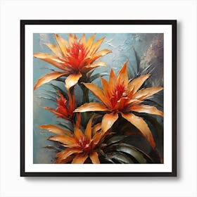 Tropical flower Art Print