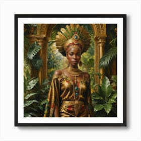 'The Queen Of The Jungle' Art Print