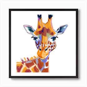 Southern Giraffe 02 1 Art Print