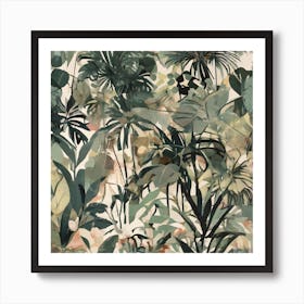 Tropical Jungle Art Print