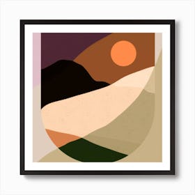 Abstract Landscape 2 Art Print