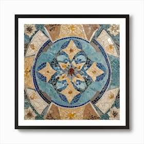 Mosaic Art Art Print