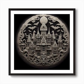 Haunted Castle Art Print