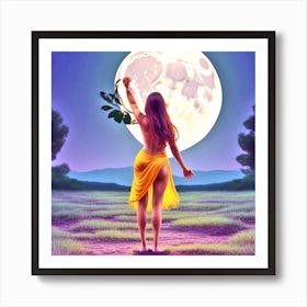 Full Moon 277 Art Print