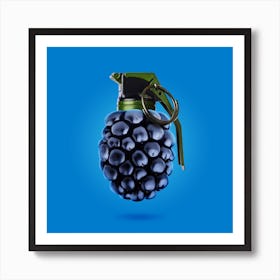 Tasty Bang Square Art Print