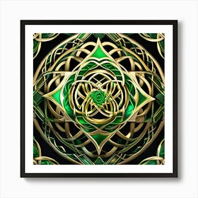 Celtic Design Art Print