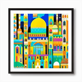 Islamic City Art Print