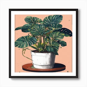 Potted Plant 1 Art Print