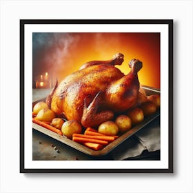 Chicken Food Restaurant34 Art Print