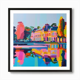 Colourful Gardens Royal Palace Of Laeken Gard Belgium 2 Art Print