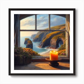 Window To The Sea 2 Art Print