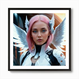 Angel Wings 23 Art Print