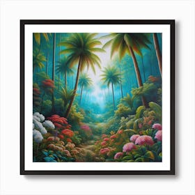 Tropical Forest Art Print