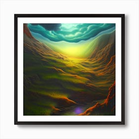 Dream Landscape Art Print