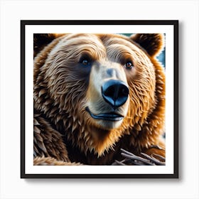 Grizzly Bear 1 Art Print