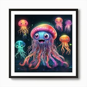 Jellyfish 19 Art Print