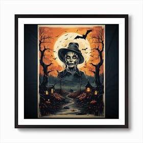 Haunted House Art Print