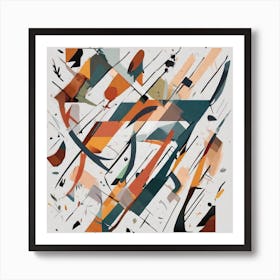 Abstract Painting 4 Art Print