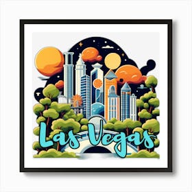 Las Vegas 1 Art Print