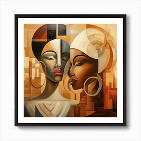 African Women 2 Art Print