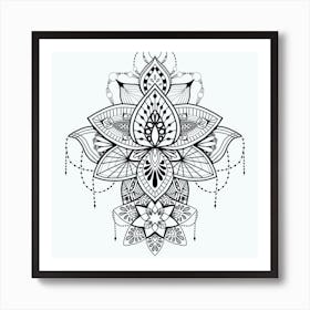 Lotus Art Print