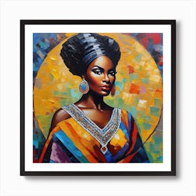 African Woman 6 Art Print