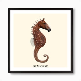 Seahorse Art Print