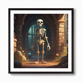 Eternal Bones 2 Art Print