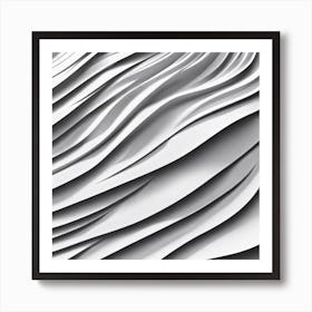 Abstract Wave Pattern 1 Art Print