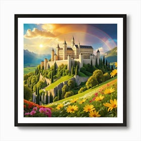 Fairytale Castle 3 Art Print