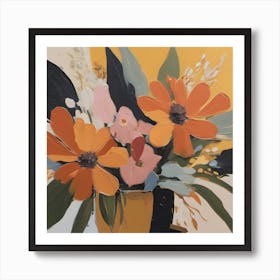 Flowers In A Vase 3 Art Print