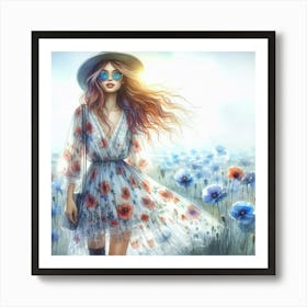 Poppies 12 Art Print