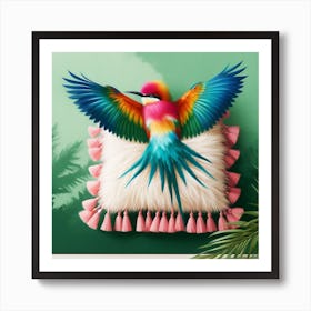 Colorful Bird Art Print