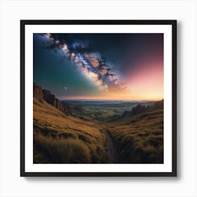 Milk In The Sky Art Print