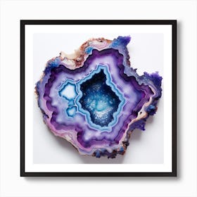Geode 8 Art Print