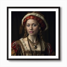 Armadiler Renaissance Portrait Of A Women In Fancy Dress Cinema 7672c789 3369 4307 9c2e 01a87d528097 Ins Art Print