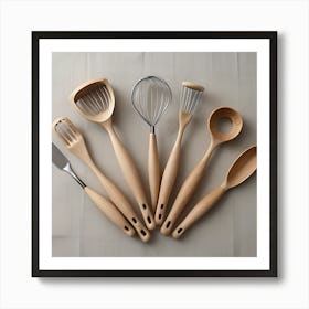 Kitchen Utensils 2 Art Print