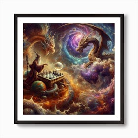 Chess 5 Art Print