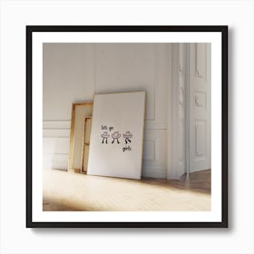 Lets Go Girls Art Print