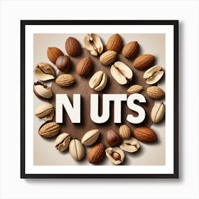 Nut Stock Videos & Royalty-Free Footage Art Print