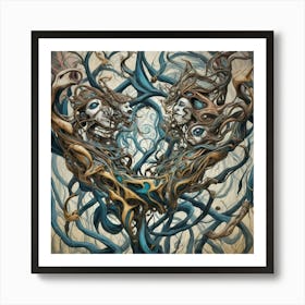 Heart Of The Forest Art Print