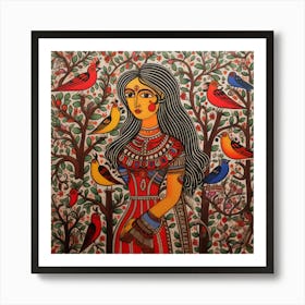 Sahitya by dipak Art Print