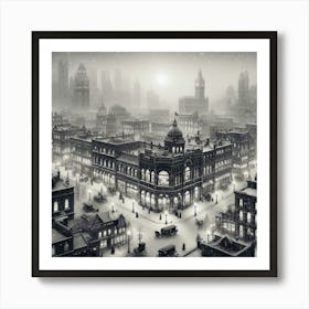 London Cityscape Art Print