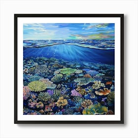 Coral Reef Art Print