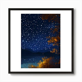 Starry Night 2 Art Print